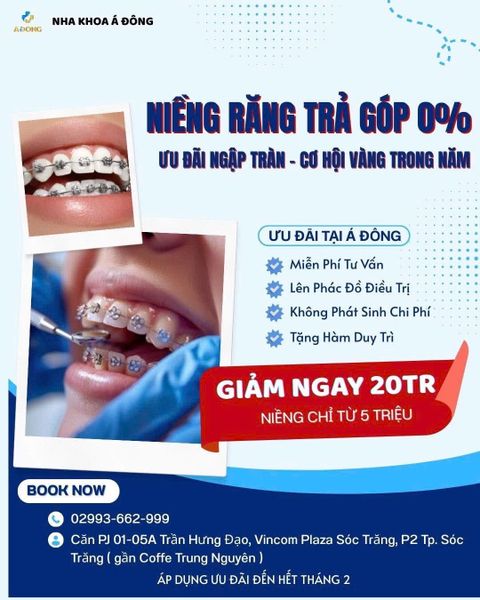🎊 NIỀNG RĂNG THẨM MỸ – ƯU ĐÃI GIẢM ĐẾN 20 TRIỆU 🎊