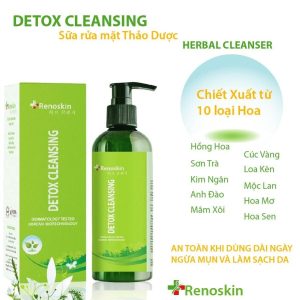 SỮA RỬA MẶT DETOX CLEANSING RENOSKIN HÀN QUỐC