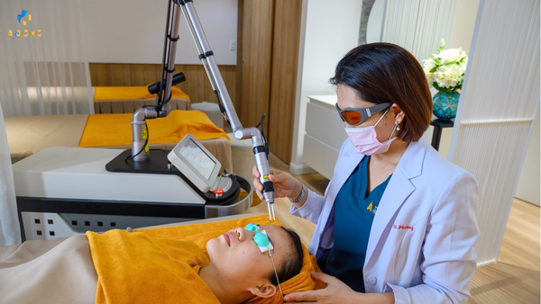 điều trị nám da tại TMV Á ĐÔNG SÓC TRĂNG bằng laser