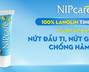 Nipcare 15g – Kem trị nứt núm vú (đầu ti)